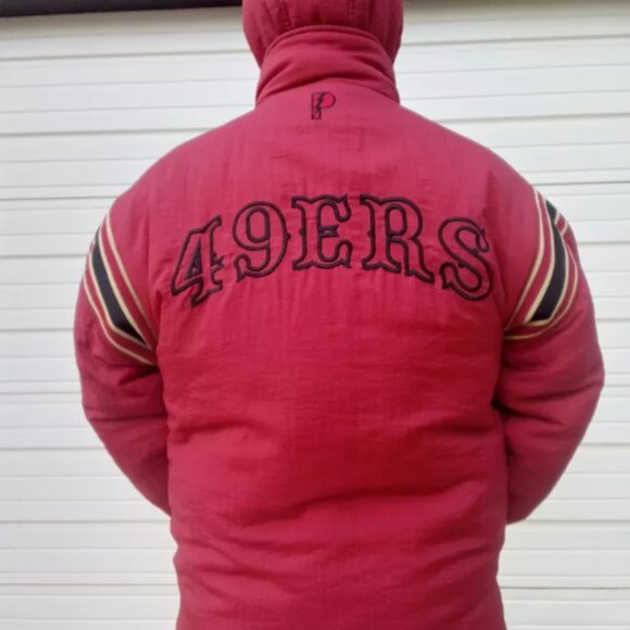 Vtg. San Francisco 49ers Pro Player NFL Experience Reversible Jacket - Size GD/L - Picture 4 of 15